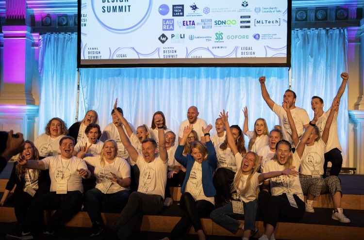 LegaldesignFI's tweet photo. ✨THANK YOU ALL FOR ATTENDING✨
500+ attendees, 30+ countries, ~5% no-show, countless new crossroads of people and ideas. All non-profit, all free.
All due to the collaboration of amazing Speakers, great Partners and golden Volunteers.
THANK YOU!🙏
#LDS2019 #brainfactory2019 https://t.co/1Y2pFWA3V5