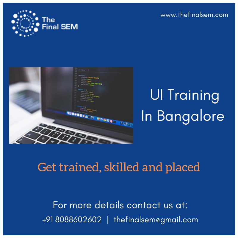 thefinalsem's tweet photo. Do you want to boost up your career as a UI Developer? Learn from the industry experts at #ThefinalSEM. Register Today! For more info visit https://t.co/tVnJ8VgTQv
#uidesign #UIdeveloper #UItraining #html #javascript30 #versioncontrol #cssframework #javascriptframework https://t.co/yxp3E090rI