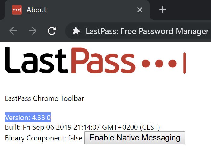 TheHackersNews's tweet image. If you use a browser extension for LastPass, make sure you&apos;re running 4.33.0 or later version.

#Google researcher reported a flaw that could allow malicious sites to trick users into revealing the last site credentials filled by #password manager.

PoC → bugs.chromium.org/p/project-zero…