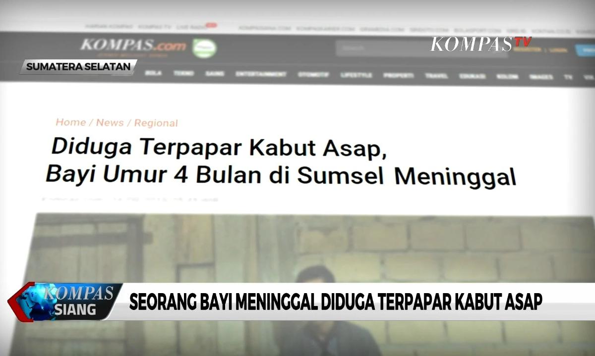 [VIDEO] Seorang Bayi Meninggal Diduga Terpapar Kabut Asap dlvr.it/RDB8RP