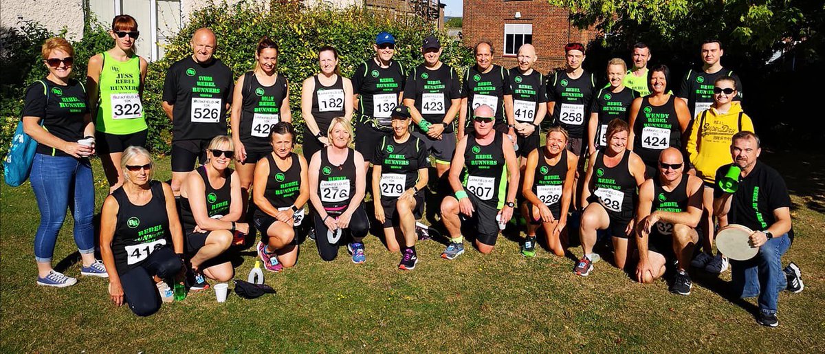 RebelRunnersuk's tweet photo. Rebels @LarkfieldAC #Larkfield10k yesterday. Thanks for a great race. This was our 10th Club Champs event of 2019. Well done all! #ClubChamps2019 #RebelsRock https://t.co/PO0OuNaBnA