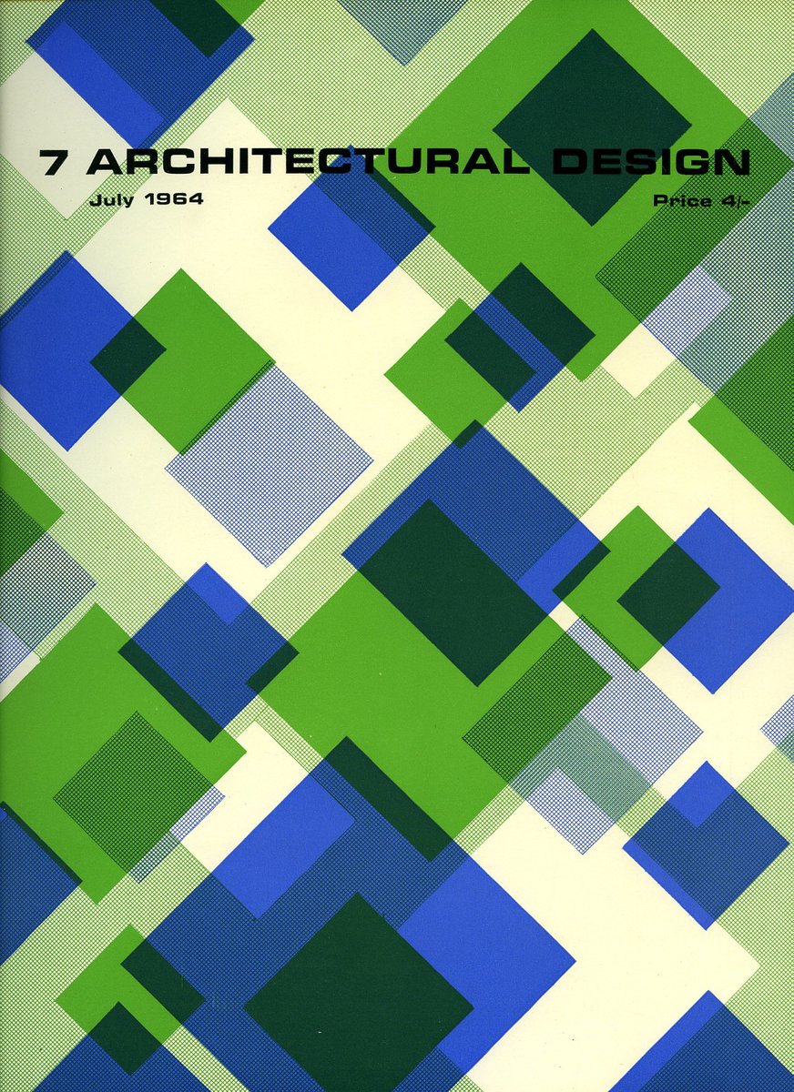 DesignReviewed's tweet photo. Covers from Architectural Design magazine 1960s https://t.co/SdsZgiLp5u