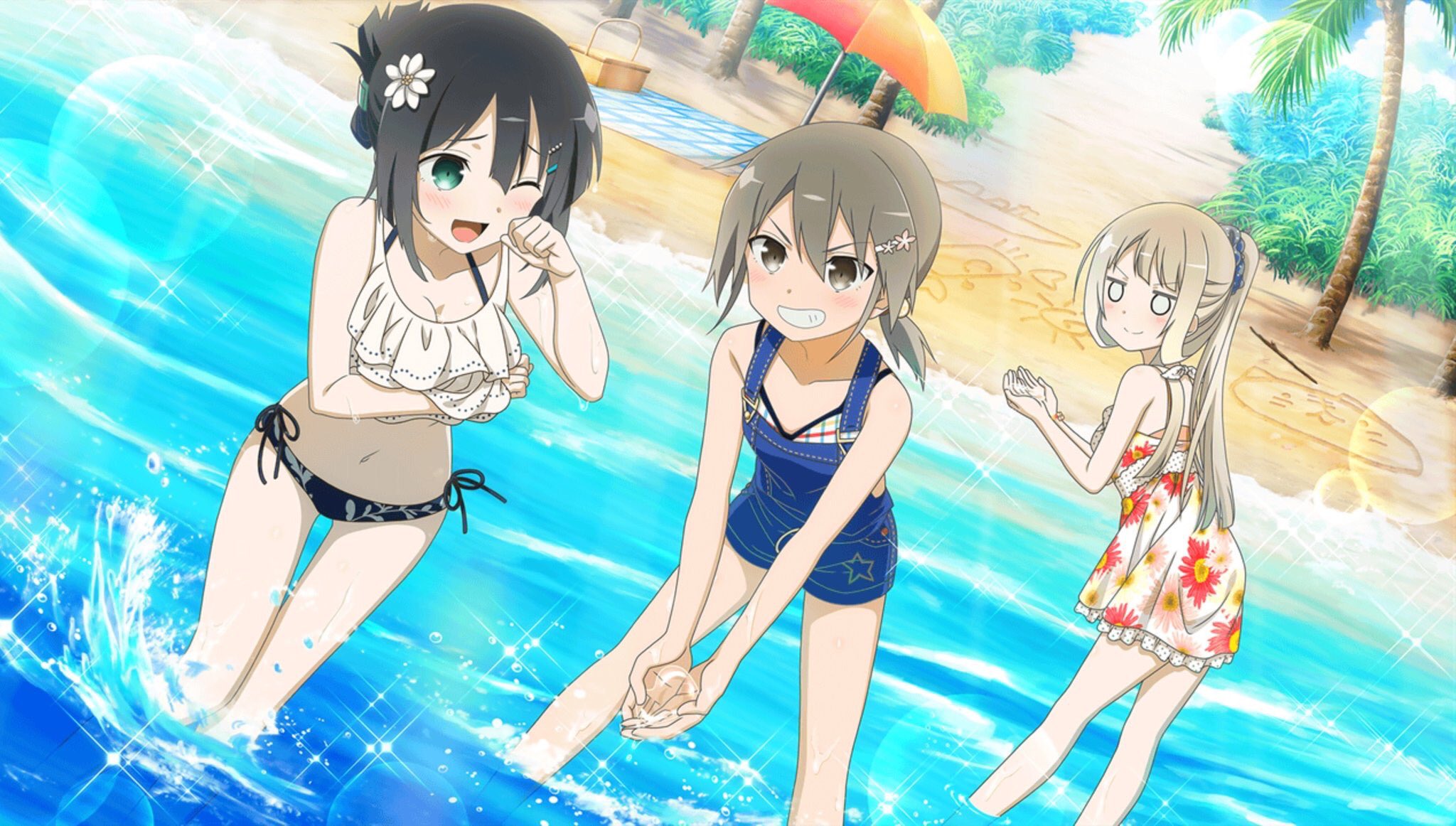 さくたろ ほれほれ須美 もう 銀ったら 良いではないか 良いではないか ふっふ そ そのっち どした 園子がどうしっ 隙あり なんよ うわ お おま 水着の中に手を突っ込むのは反則だぞ