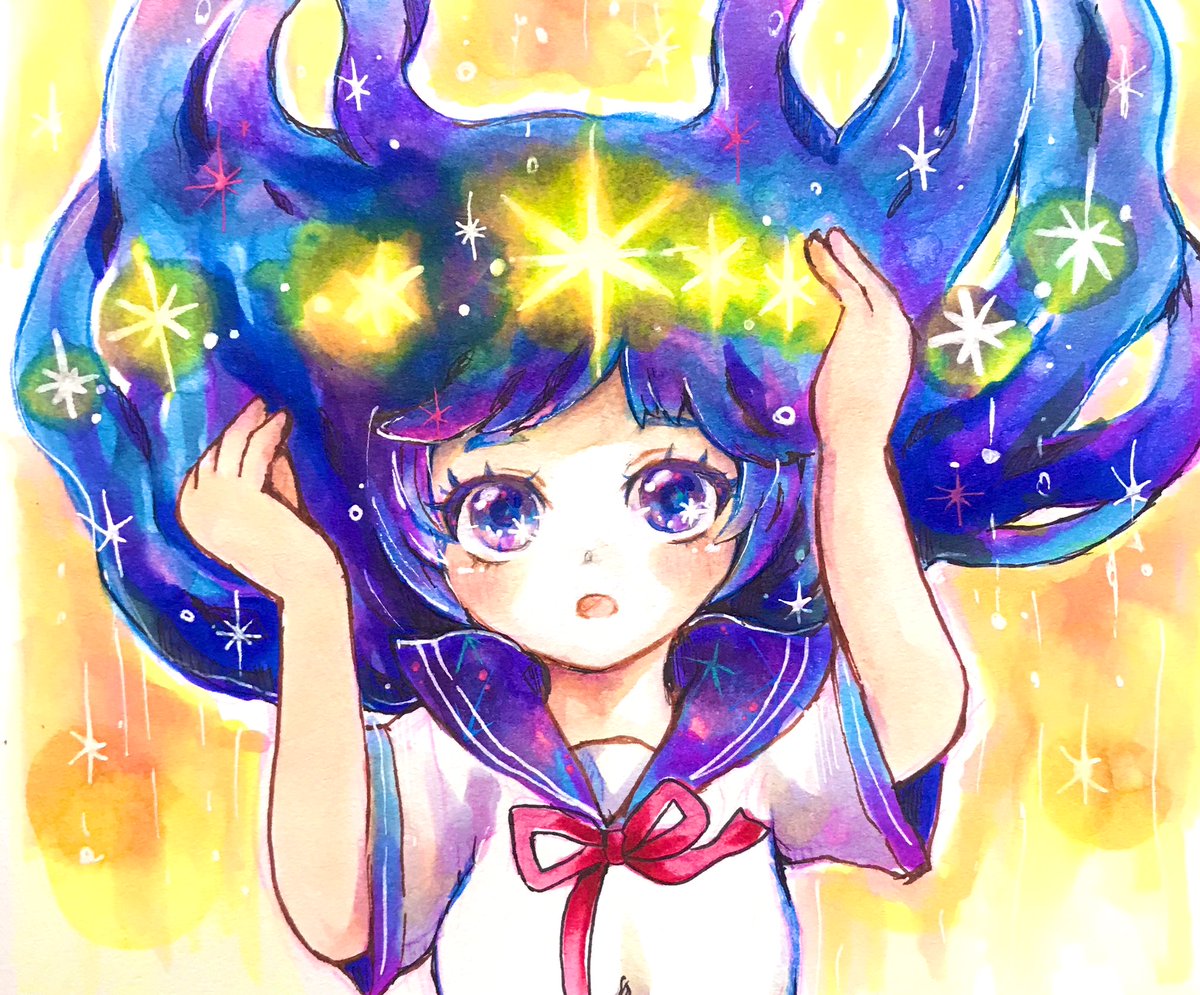 ありよ 1 11仙コミ欠席 در توییتر お星様でキラキラ宇宙みたいに光る髪の毛を描きたかったけど私の技術では まだ足りなかった コピックツインズ企画 コピック イラスト ありよ 1 11仙コミ欠席 در توییتر お星様でキラキラ宇宙みたいに光る髪の毛を描きたかったけど私の技術では まだ足りなかった コピックツインズ企画 コピック イラスト