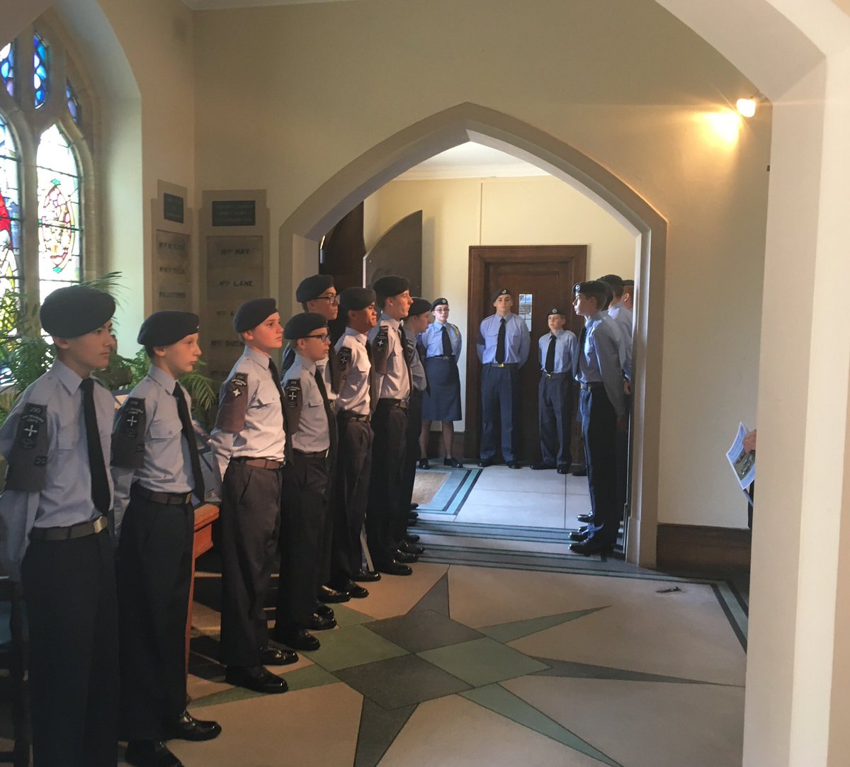 290ATC's tweet image. Two Battle of Britain parades today; one with the Royal Air Force Association and the other with the Royal British Legion. The cadets and staff represented the squadron today with an excellent turn out and standards throughout! Very proud CO!