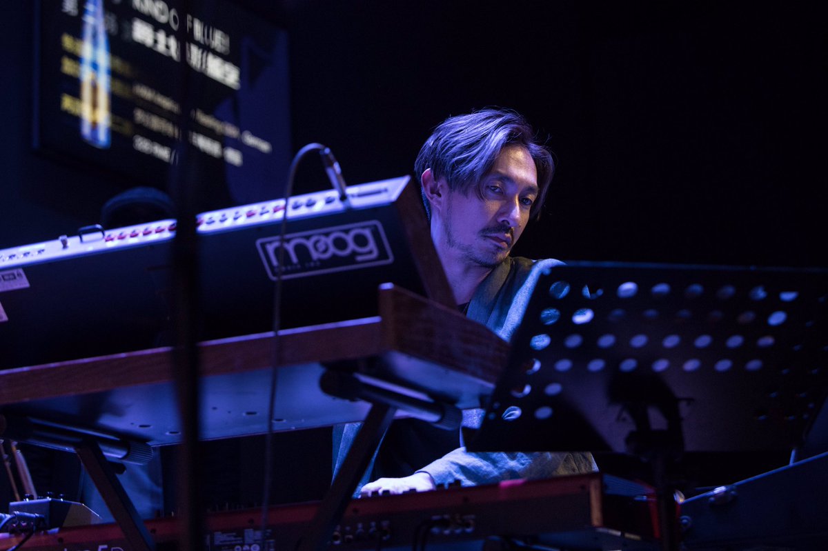 Shibatatsugumi's tweet photo. @bigyuki on keyboard
Tour with @KamasiW
20190913 live at #BlueNoteBeijing
20190914-15 live at #BlueNoteShanghai https://t.co/nnj1qHHM42