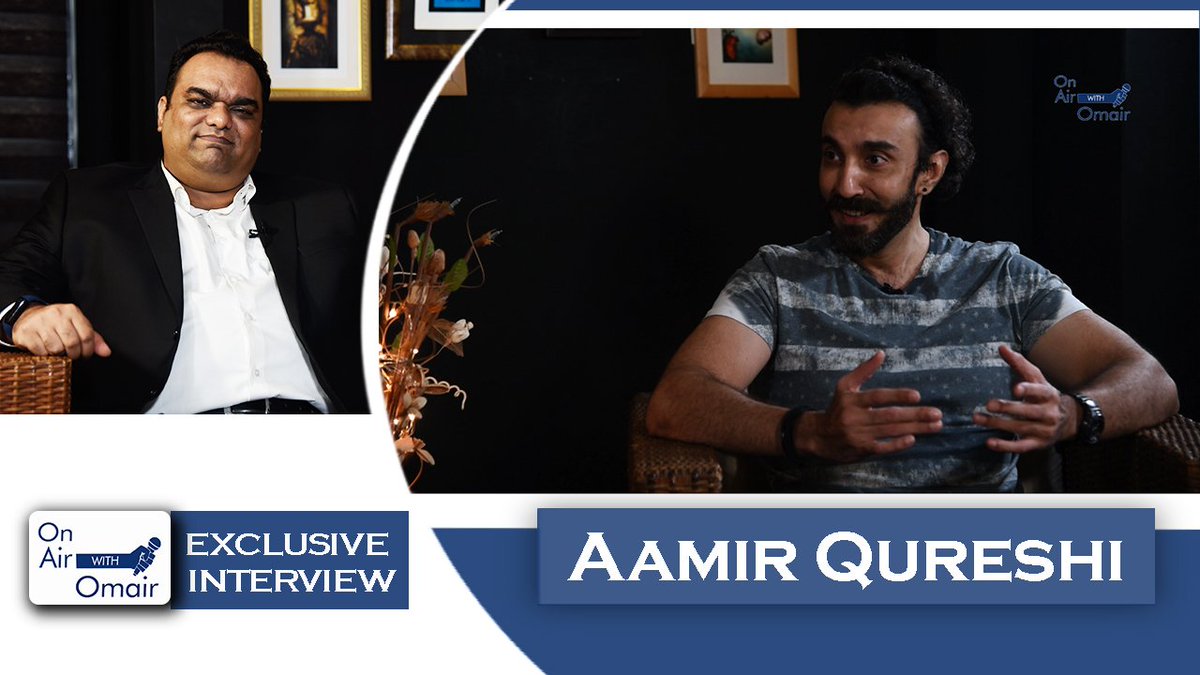 OnAirWithOmair's tweet photo. Omair Alavi exclusively interviews the very talented and versatile actor Aamir Qureshi about his passion, his love for music and future projects.

Watch full Interview here: https://t.co/PgLxYYePAZ

#OnAirWithOmair #AamirQureshi #OmairAlavi https://t.co/Q6n2q6gr48