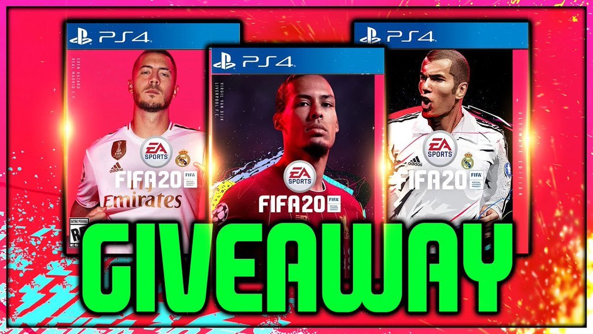 Free Giveaway - Who is 🔥HYPED🔥 for FIFA20? 
To participate you’ll have to:

- Like + 
- Retweet + 
- Follow 
@DanSandberg95 
. 

One lucky winner will be chosen at 20th September! ⚽️#VIPSQUAD