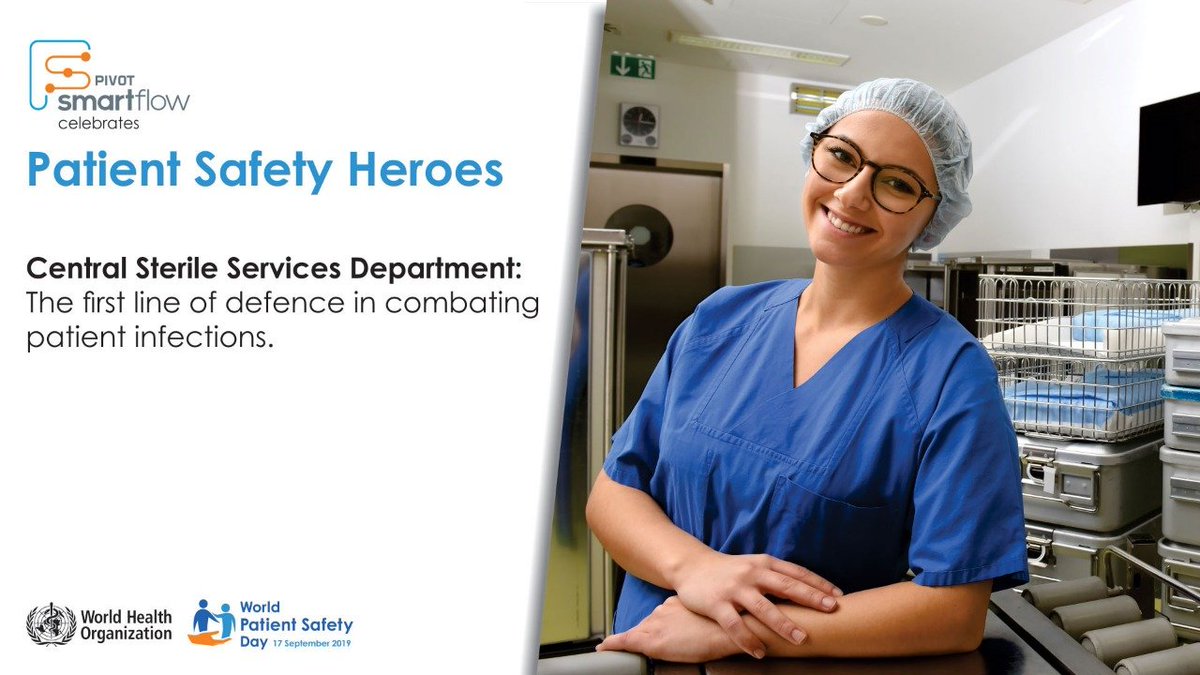 PivotSmartflow's tweet image. Our Founder & CEO
@Arty_culate
blog on the first World Patient Safety Day & the vital role that the CSSD plays in Patient safety.
pivotsmartflow.com/celebrating-th…