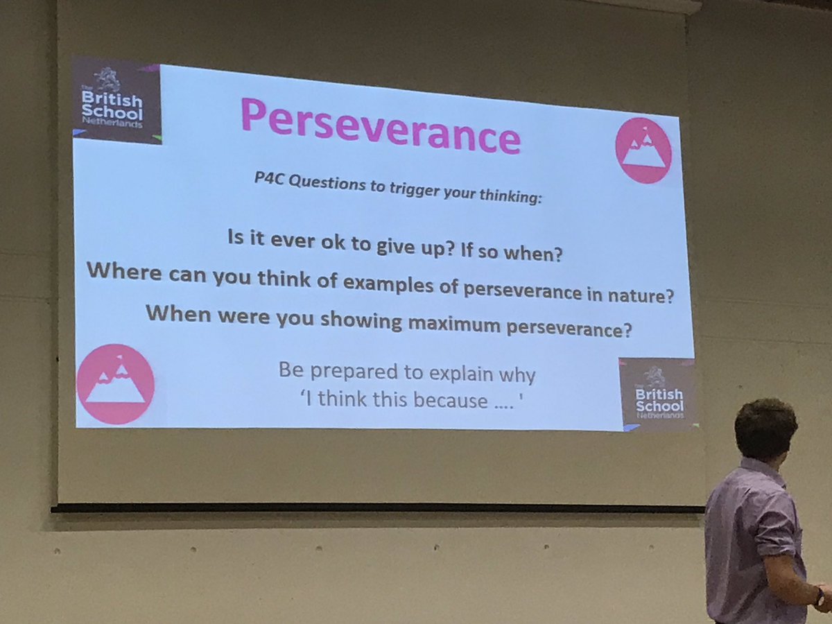 LucyHWood's tweet image. Is it ever ok to give up? If so, when? Questions to trigger our thinking about perseverance in our KS2 assembly this morning #JSVbigquestions