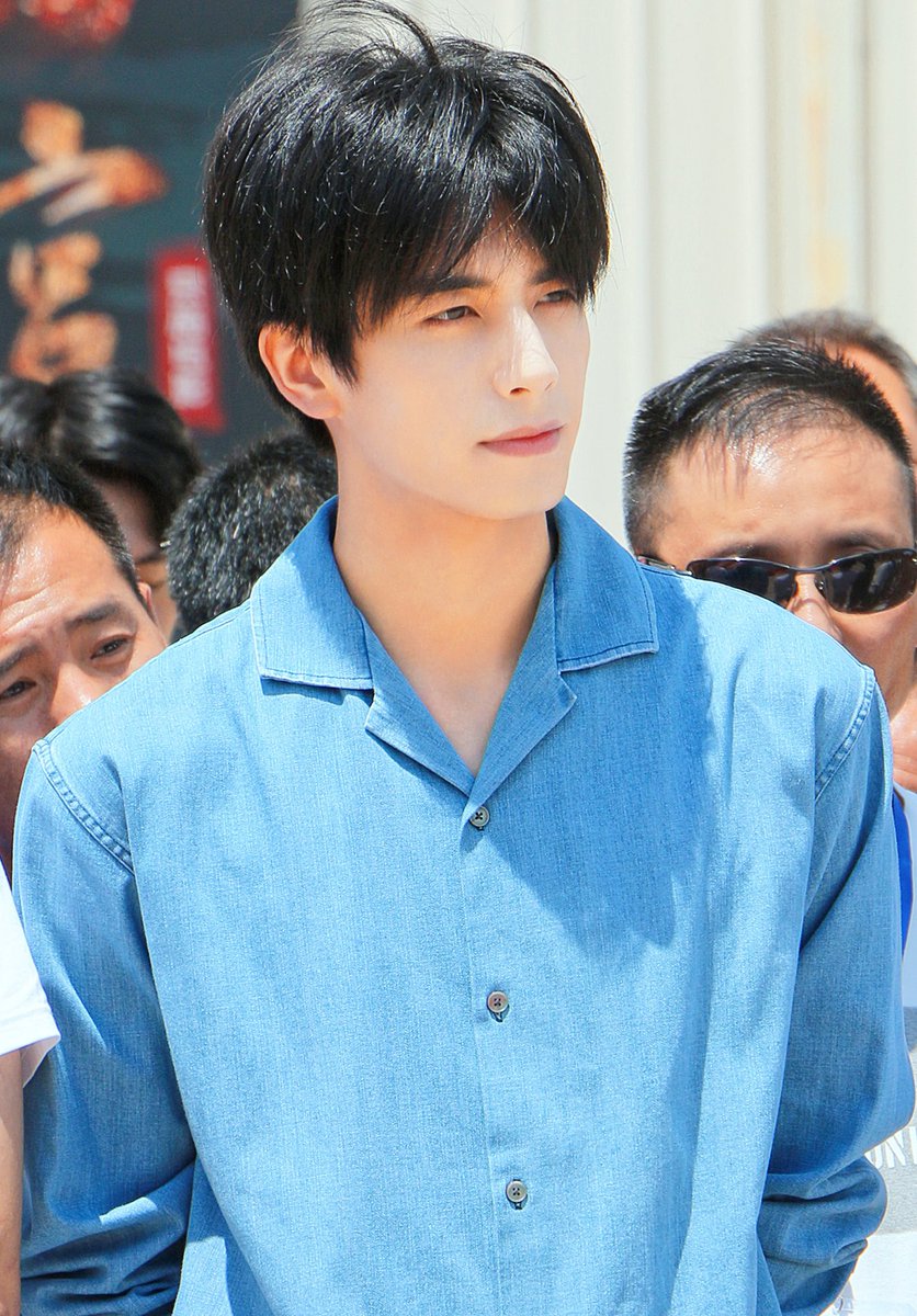 Blue really suits him the best  #SongWeiLong