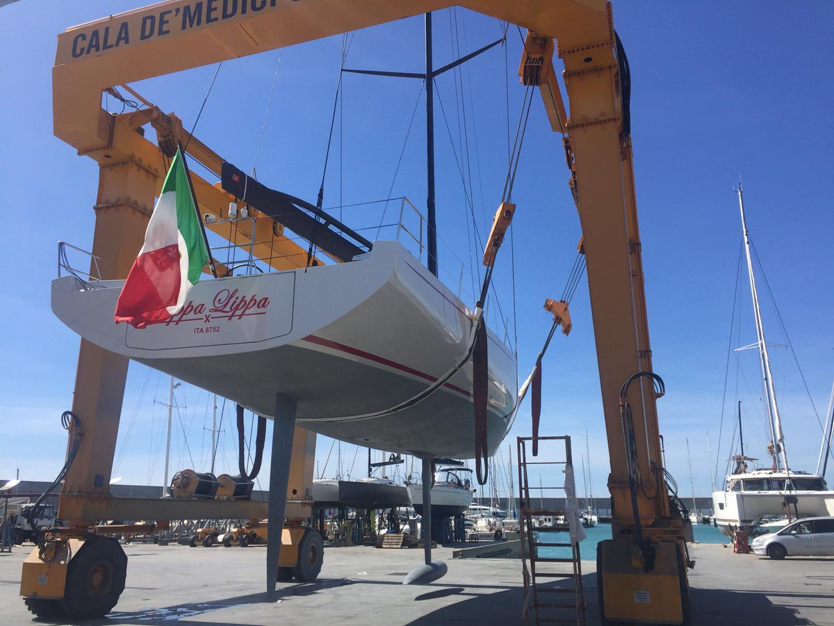 MilleniumSails's tweet image. Sabato è stato varato il nuovo Mylius 60 Canting Keel 'Cippa Lippa' di Guidopaolo Gamucci.
Full inventory #cruising Millenium Arxe Technora / taffeta.
Full inventory #racing Millenium Monolithic.
#milleniumsails #sailing #vela