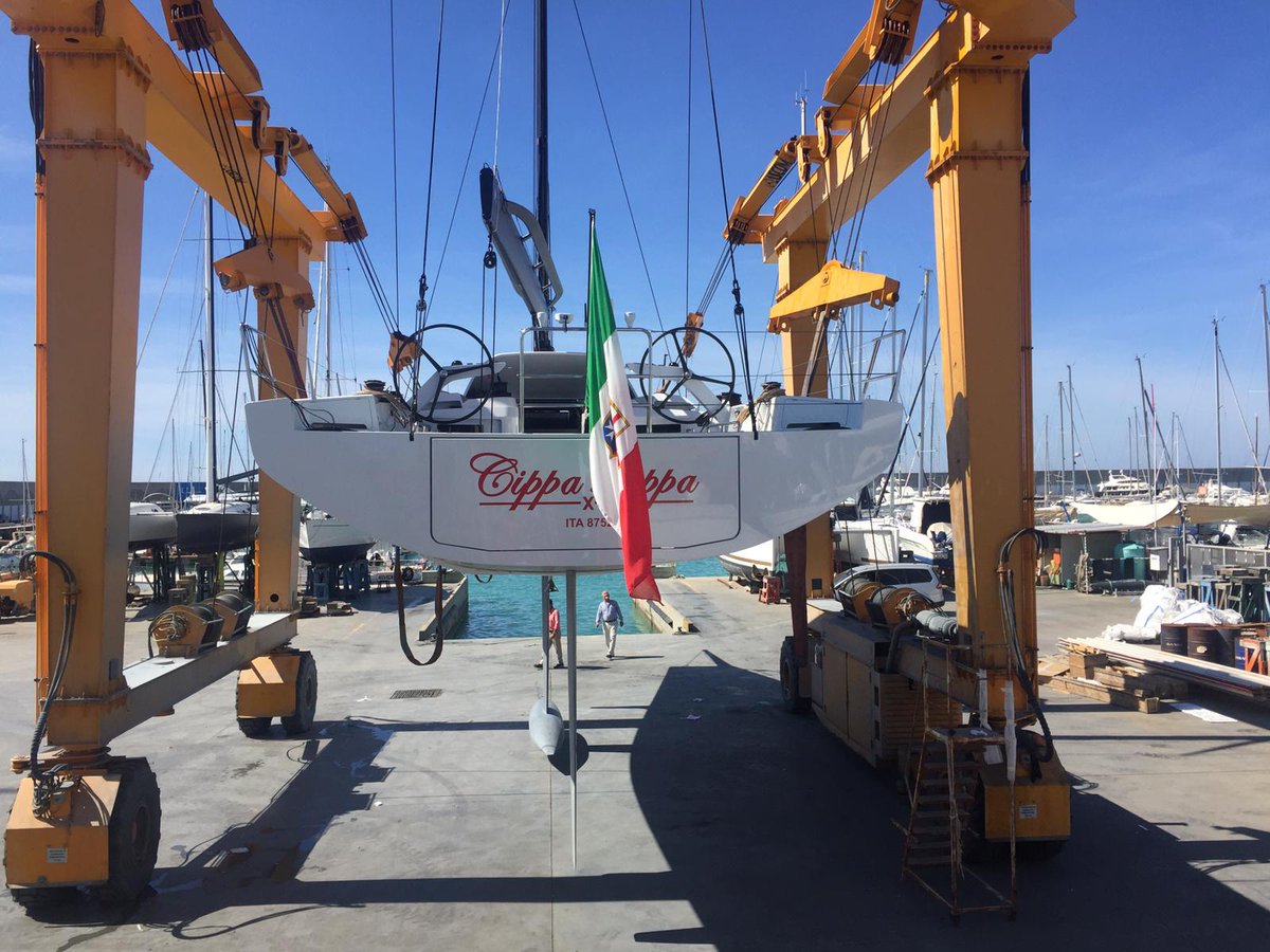 MilleniumSails's tweet image. Sabato è stato varato il nuovo Mylius 60 Canting Keel 'Cippa Lippa' di Guidopaolo Gamucci.
Full inventory #cruising Millenium Arxe Technora / taffeta.
Full inventory #racing Millenium Monolithic.
#milleniumsails #sailing #vela