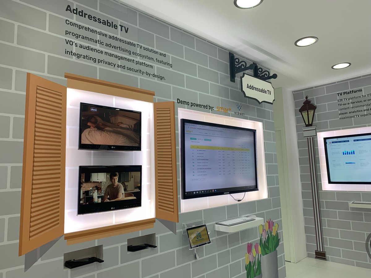 Equativ's tweet photo. EXPERIENCE ADVANCED TV! Come to the booth of @ViaccessOrca in #IBC2019 for a demo of our data-driven addressable TV solution. Meet us on Stand 1.A51 to see more.
#adtech #digitaladvertising #addressabletv #advertising #tvsolution #programmaticadvertising https://t.co/zJMIsZramQ