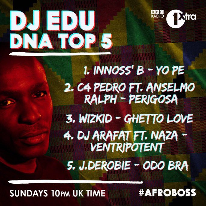 Boooom💥‼️ We made it to the #Afroboss’s  #DNATop5 list... Bless up @djedu x @1Xtra 
#OdoBra🌴❤️ 
#CoconutLove 🥥🥥