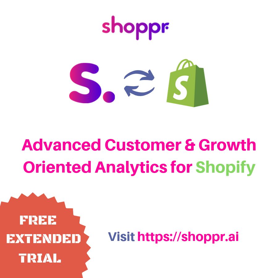 nikunjness's tweet photo. Looking to connect with @Shopify users on my network to try out @getshoppr  and share their feedback. 

Visit https://t.co/WzBb5qVZzF now and signup. Get an extended trial and discounted pricing. Get in touch for more details. 

#shopify #ecommerce #analytics #saas #shoppr https://t.co/oiUU5Jv6bk
