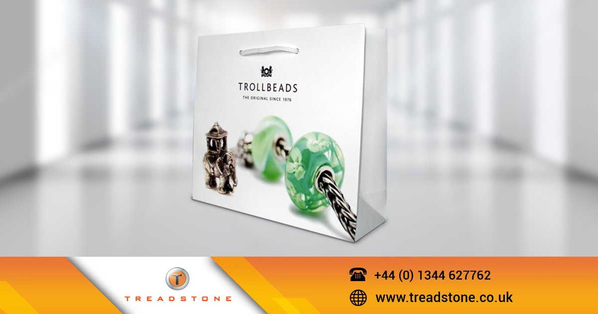One look is all it takes to make you fall in love with this creative shopping bags we've developed for Trollbeads. Elegant and timeless, this packaging will make every woman feel confident.

What are you waiting for to get yours?

#treadstone #personalizedpackaging