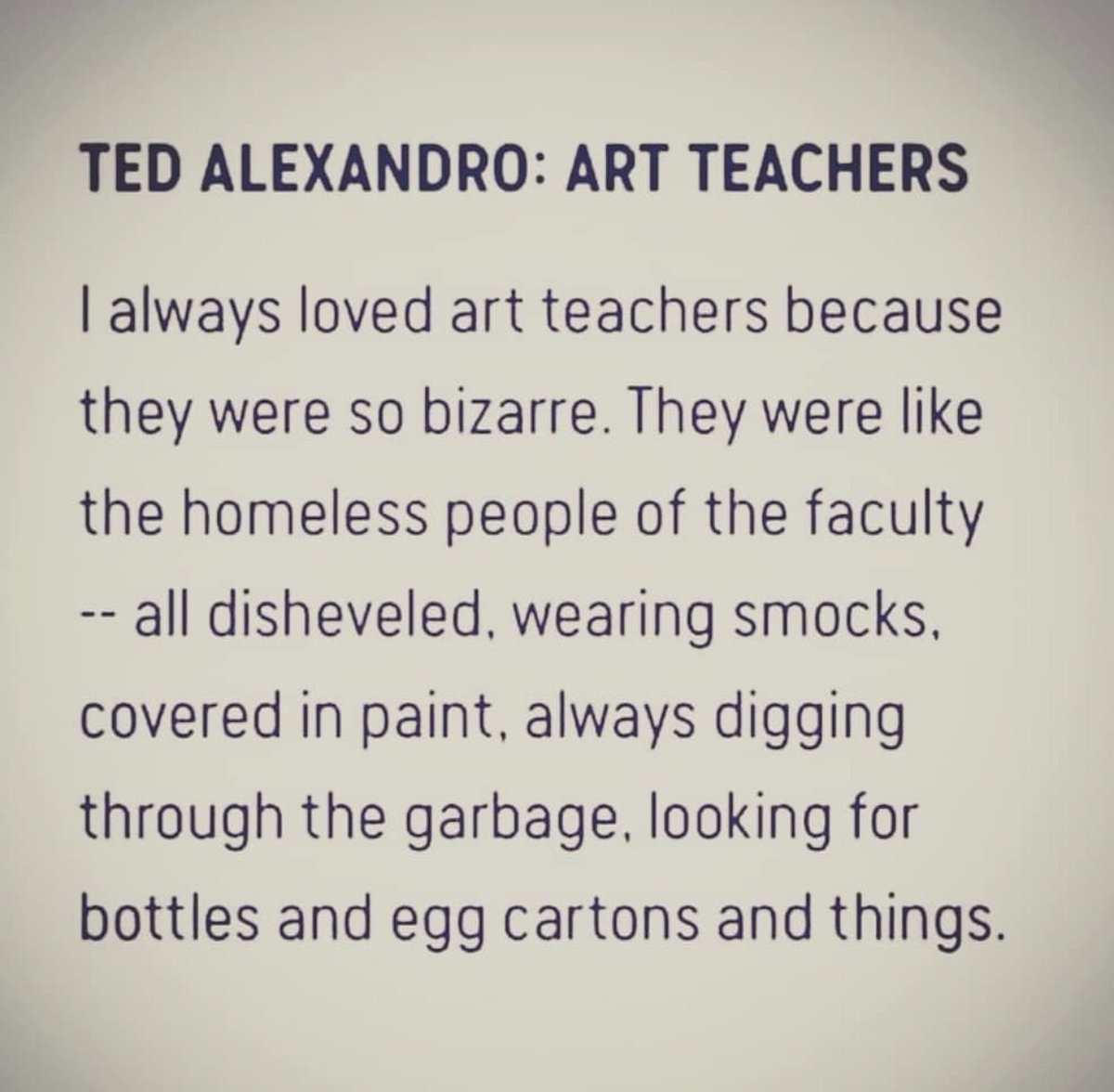 Let’s never change.. 🙋🏽‍♀️😂 #ArtTeachers #BunchOfWeirdos