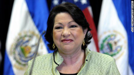 Sonia Sotomayor - coming from the bronx, she graduated from Princeston and Yale to become the first US District Court Judge, and then Supreme Court. She’s the first Latina Supreme Court justice in US history