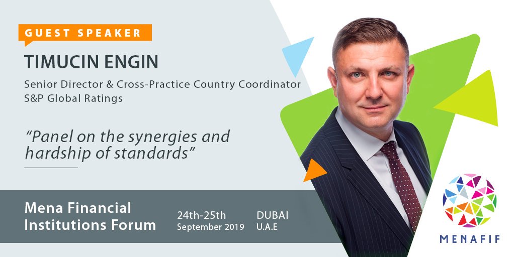 MENAFIF2019's tweet photo. How can #ratings and #ESG standards maximize #impact and #ROI?

Join @SPGlobalRatings Timucin Engin in #Dubai next week at #MENAFIF2019. 

Timucin will be sharing the latest trends in #MENA and the roles of #islamicfinance and #banking assets.

https://t.co/Ai5kPWDikS

#impinv https://t.co/3C1Kfui98a