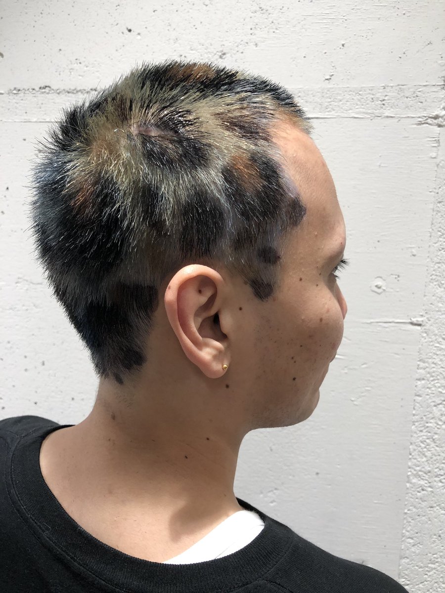 ヒョウ柄カラー