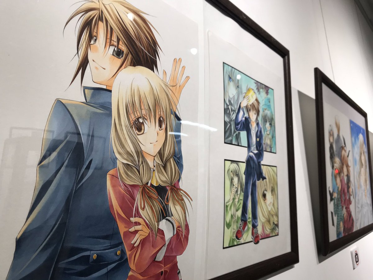 スパイラル原画展に行ってきました!アナログ原稿とんでもなく綺麗だった…!!20周年おめでとうございます🎉(撮影&SNS投稿OKでした✨) 