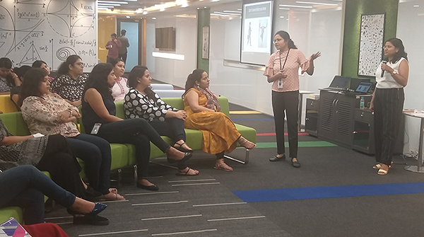 exl_service's tweet photo. Our #Analytics team in Gurgaon conducted a series of sessions during the #Diversityweek on strengthening the culture of #inclusion and belonging at EXL. Eminent speakers were invited to create more awareness about #Diversity&Inclusion among our employees #DiversityatEXL #EXL https://t.co/ED5RxEfoMt