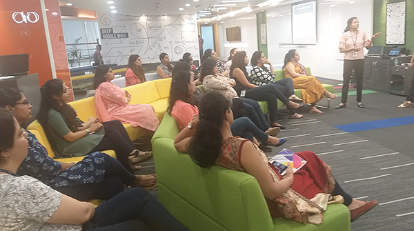 exl_service's tweet photo. Our #Analytics team in Gurgaon conducted a series of sessions during the #Diversityweek on strengthening the culture of #inclusion and belonging at EXL. Eminent speakers were invited to create more awareness about #Diversity&Inclusion among our employees #DiversityatEXL #EXL https://t.co/ED5RxEfoMt