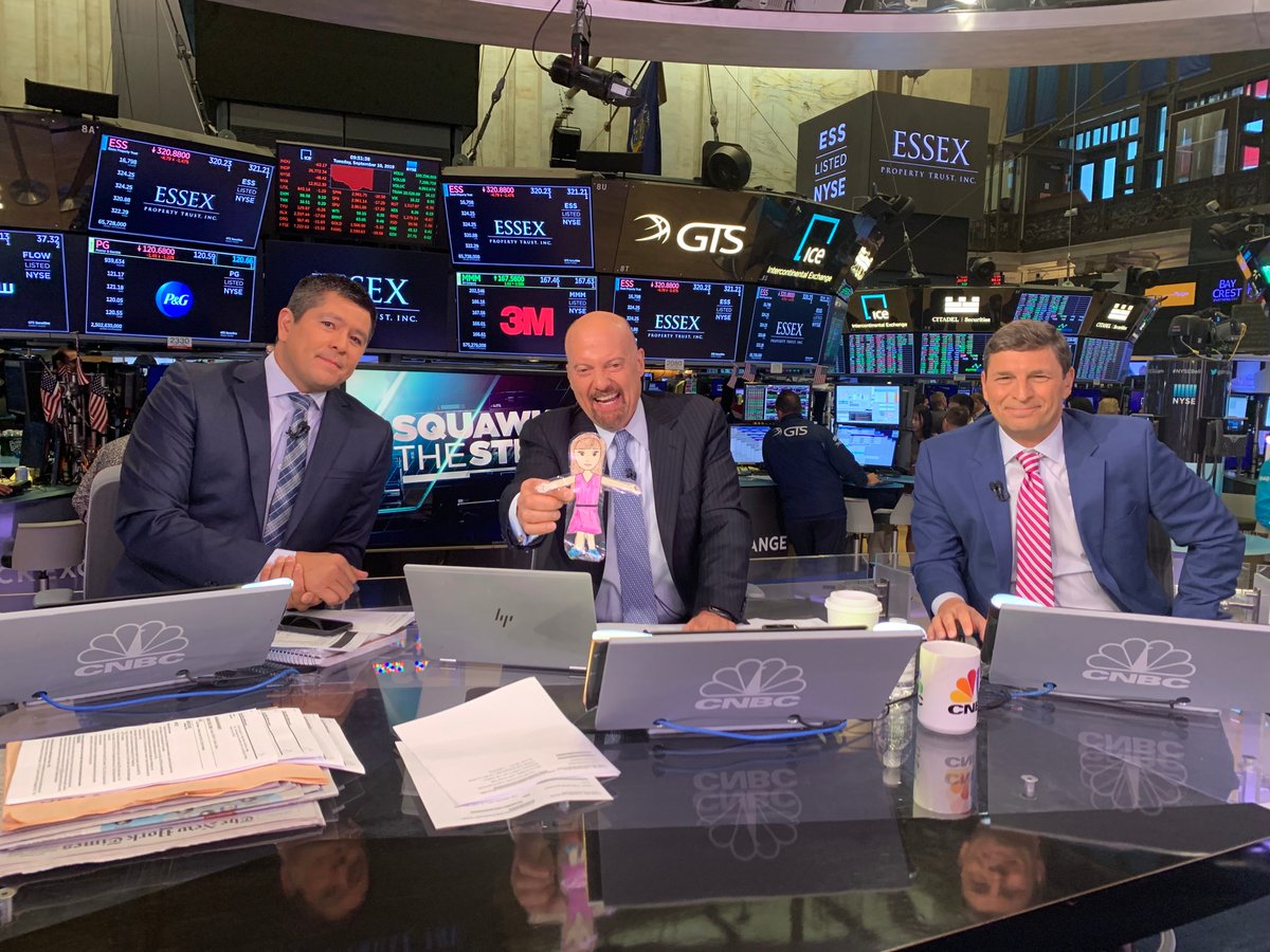 stalbertky's tweet photo. Flat Lainey made a famous appearance on @CNBC last week! After reading the book, "Flat Stanley", third graders made their own versions of flat people and mailed them to far off places to go on exciting adventures. https://t.co/DbGebKx8el