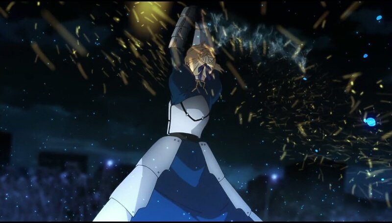 シーナ 8鯖 細かすぎて伝わらないアニメopの好きなとこ セイバーが私服から鎧になるところ