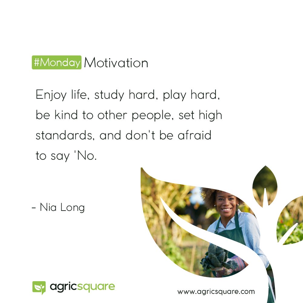 agricsquare's tweet photo. We have got some healthy tips to get you through the week... 🤗
Have a great week ahead!
#Agricsquare #Agriculture #NewWeekQuotes #MondayMotivation https://t.co/UT2jWbAsGV