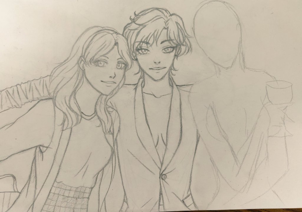 rinoarubia's tweet image. Michiru, Haruka y Setsuna de #SailorMoon #SketchProcess
Like si crees que Haruka tiene un 100% de probabilidades de robarte la novia