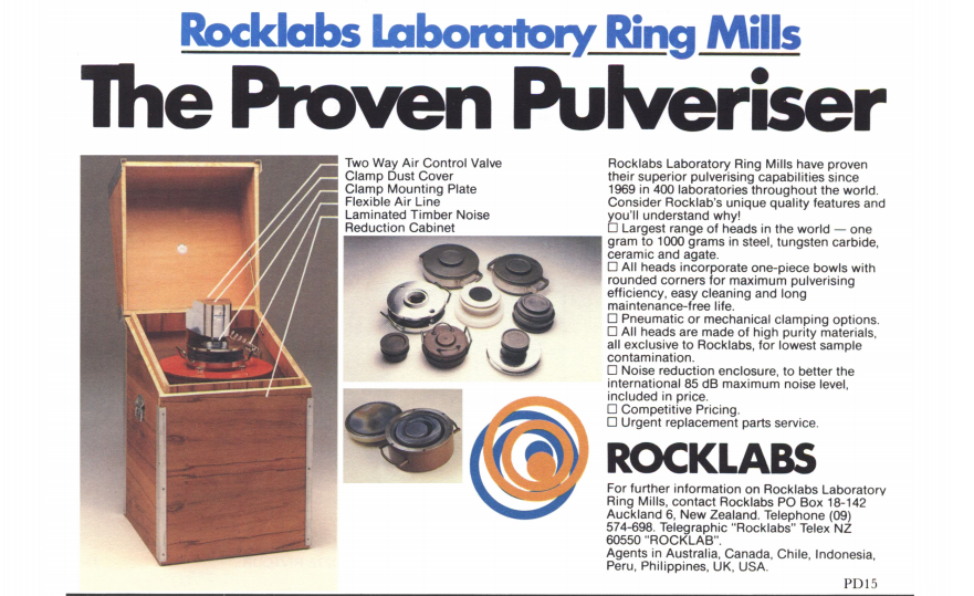 Happy 50th Anniversary Rocklabs! The wood paneling may have evolved, but a commitment to continuous innovation to meet the needs of laboratories worldwide remains unchanged.

Contact Wirsam Scientific for all of your Sample Preparation requirements! #samplepreparation #rocklabs