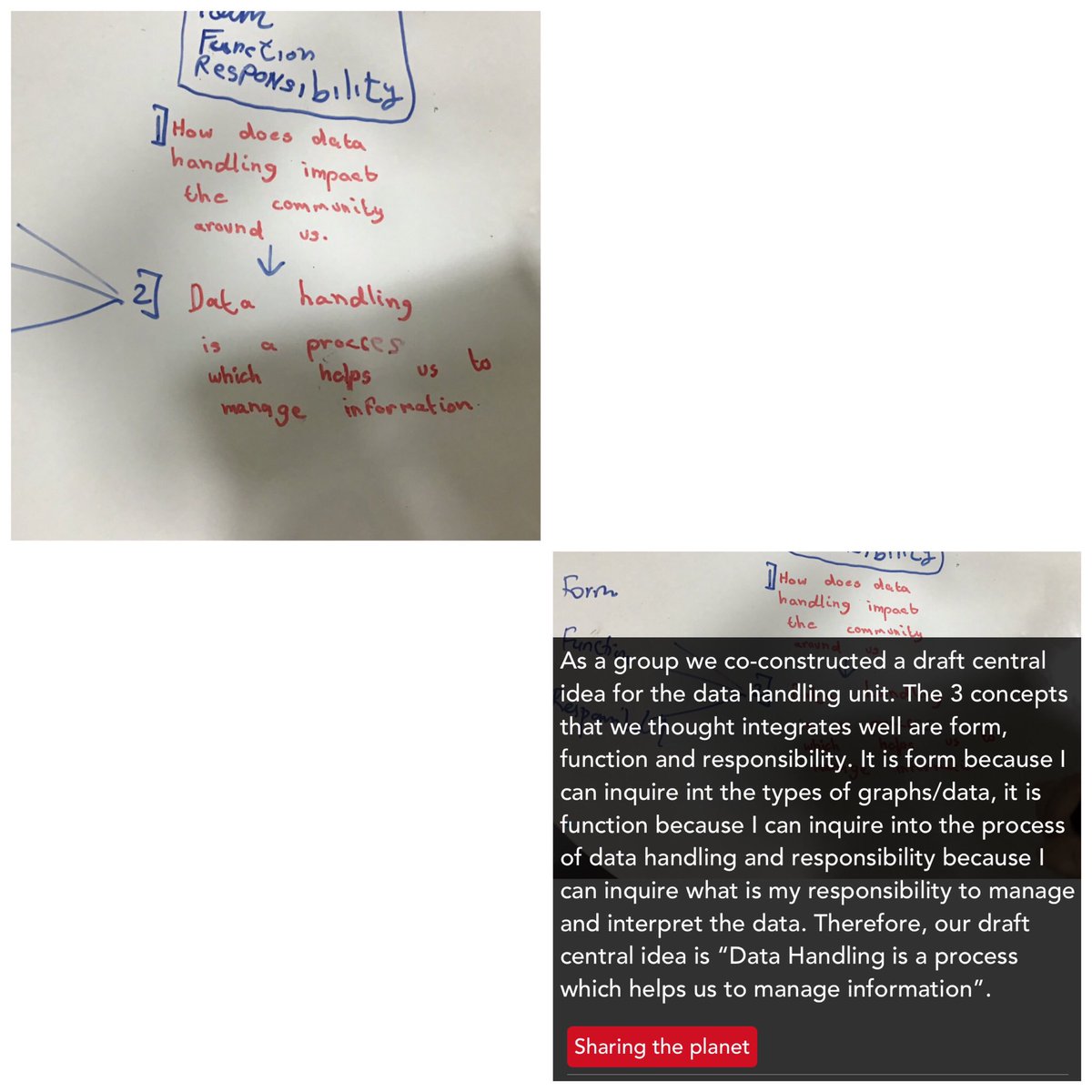 G5 ss co-constructed #datahandling unit. Some great wondering, #thinking and #reflecting before, during &amp; after the process. #studentagency #thelearner #nextsteps - “we want to explore the different graphs &amp; also co-construct the assessment rubric” <a href="/ibpyp/">IB PYP</a> @kjinquiry <a href="/veenadsilva/">veena Dsilva</a>