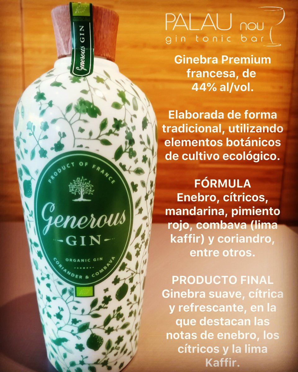 GinPalau_bcn's tweet photo. Próximo objetivo: 1000 ginebras!!
665 GENEROUS CORIANDER & CUMBAVA GIN
😍😍😍
#palaunou #palaunougintonicbar #molinsderei #gintonictime #ginlovers #gintonicbar #gins #generousgin #generousgincoriandercumbava #ginfrances #ginebradefrancia #ginebrasdelmundo #ginaddict https://t.co/kuF2L2a9u2