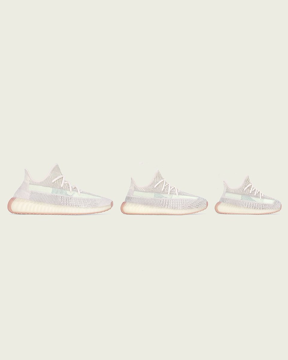 Adidas Yeezy Boost 350 V2 Glow Dropping In Full Family