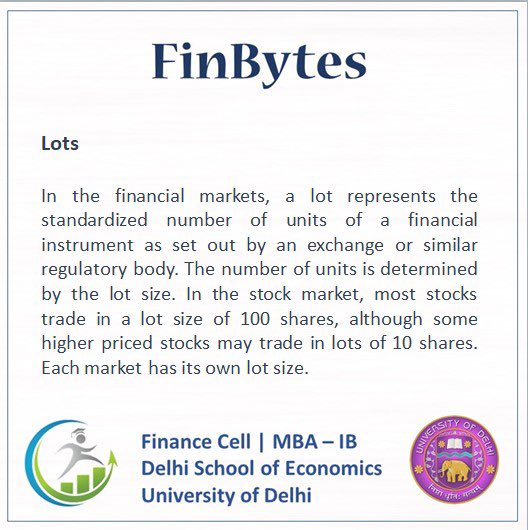 financecelldse's tweet photo. FInBytes 2019  Words of the day #Business #dse #du #finance  #words #financecell https://t.co/xffvd59lhm