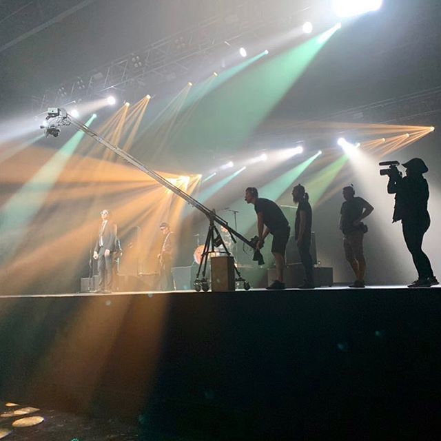 Rick <a href="/camera_truck/">Julieу Lisa🚢🛏🧜</a> getting some crane shots for this performance, using the Orion DVC210 and TigerTilt motorized head. Very cool lighting! Go check his account for some even cooler driving sequences he films with his truck. #filmmaker #videoproduction #f… bit.ly/2LSjCUI