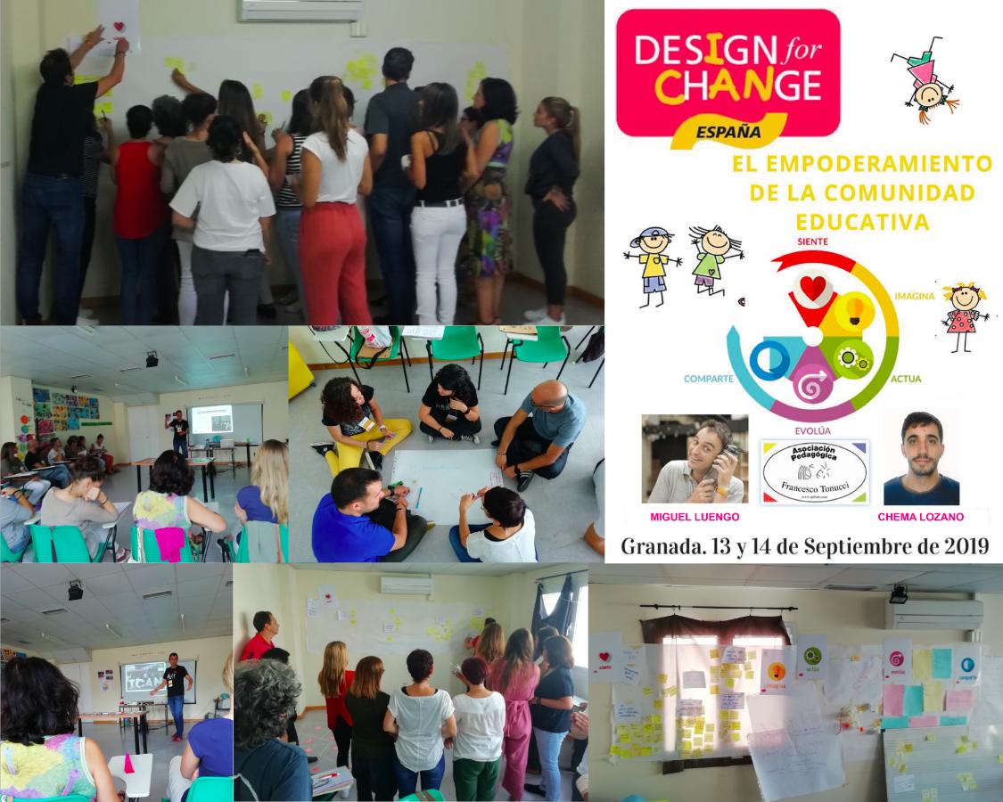 dfcspain's tweet image. Fantástico #LABICAN este fin de semana en Granada en el Máster: #Neurociencia en #Educación y en el aula. ¡Mil gracias a @apfrato por darnos la oportunidad de empoderar a la comunidad educativa con la metodología #DesignForChange! #DFCSeMueve