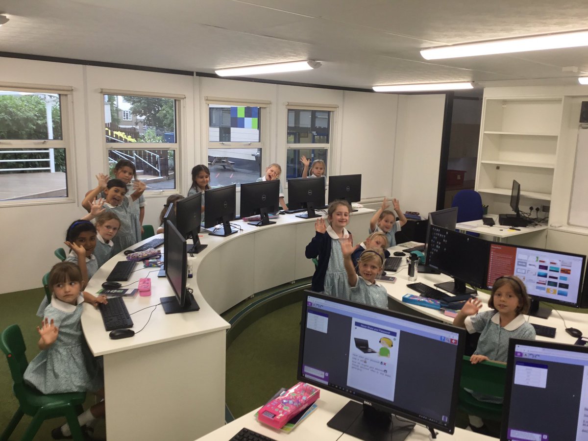 UrsulinePrep's tweet photo. Opened for the first time today and #UrsulineY3 are already making good use of our new computer suite to create our password safety posters. #UrsulineComputing #UrsulineICT #UrsulineHeartMindSoul https://t.co/BgRRP81VNw