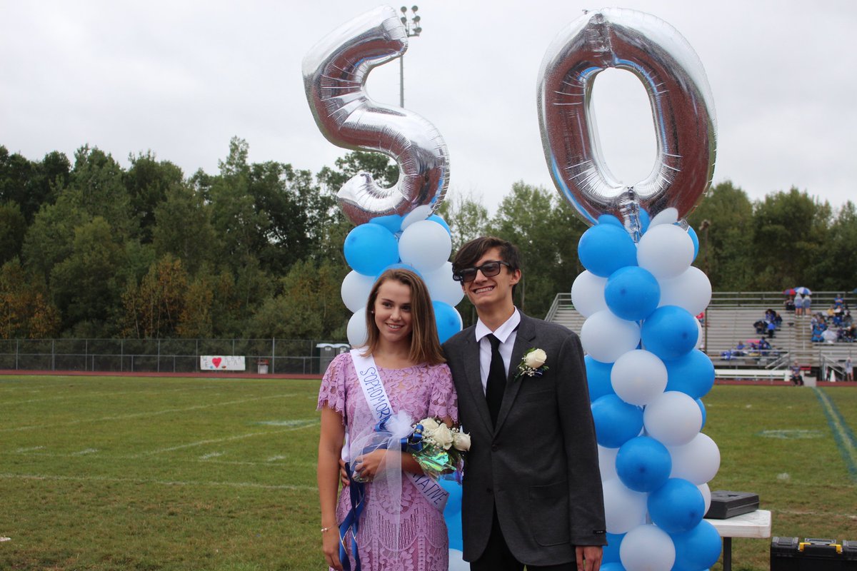 MidValleySD's tweet image. Congratulations to our Homecoming Court and the boys for bringing home another win against Susquehanna!
