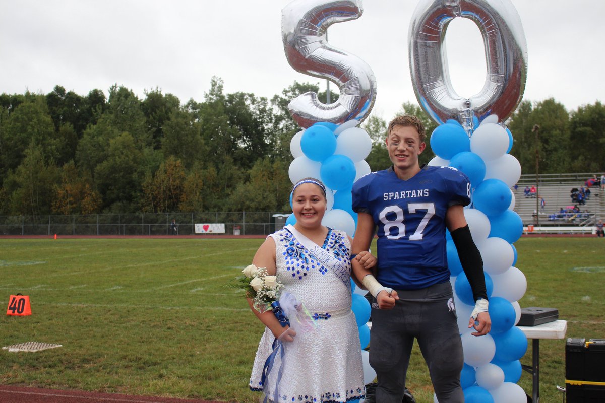MidValleySD's tweet image. Congratulations to our Homecoming Court and the boys for bringing home another win against Susquehanna!