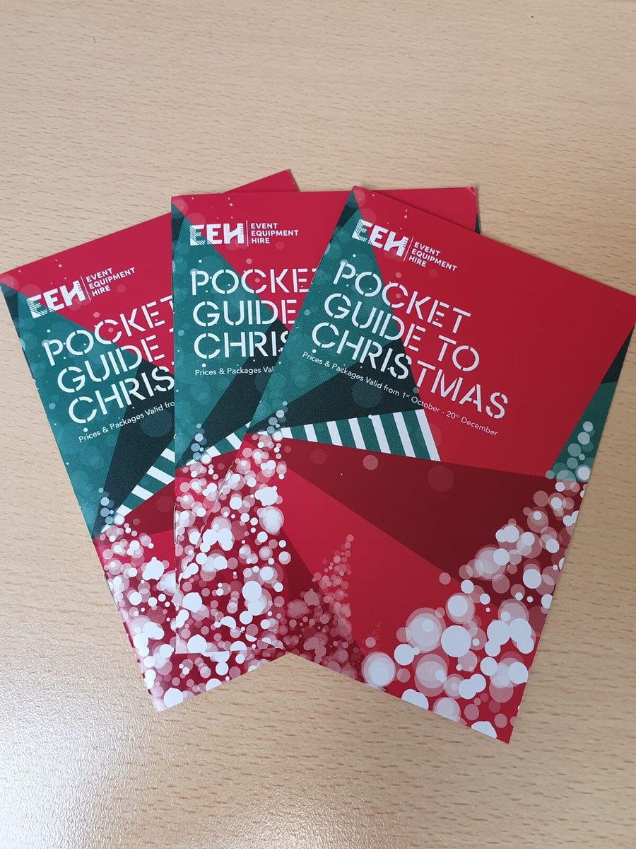 EventEquipHire's tweet photo. Ppsstt!... Its 100 Days to Christmas 🎄

Do you want a copy of our Pocket Guide? email us on sales@eventequipmenthire.co.uk and we will get one of sent out to you! 

#Christmas #XmasLights #Mobilestage #LEDScreen https://t.co/OxGt8a8kh4