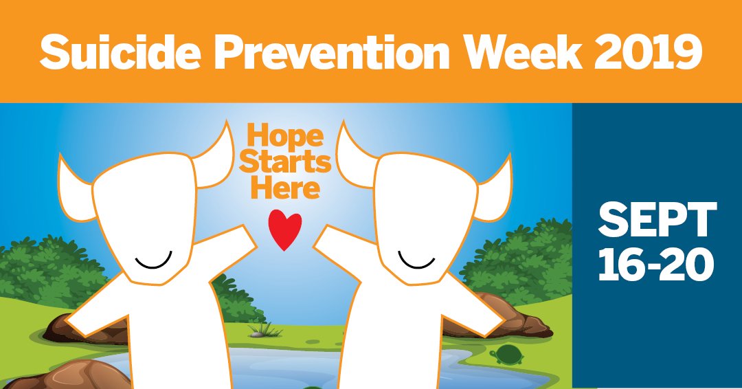UTUnions's tweet photo. Attend Suicide Prevention Week to help @UT_CMHC raise awareness about mental health &amp; suicide prevention! 🧠Free T-shirts and food while supplies last! For more info: https://t.co/DTGK2K4W4Q
#HopeStartsHere #UTSPW https://t.co/ftY3LkbNce