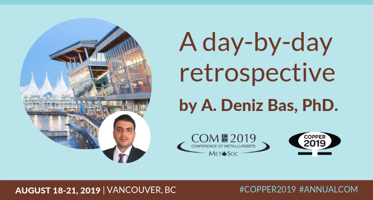 CIMetSoc's tweet photo. We gathered 32 exhibitors, dozens of speakers, and hundreds of participants over 4 amazing days for #AnnualCOM Hosting #Copper2019. Read the report here!
👉 https://t.co/ttjxLgUuMS @adenizbas https://t.co/XSGEMjW2Qg