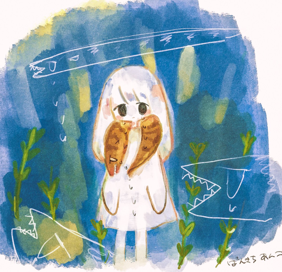 鬱ぼ イラスト 創作 ウツボ ぱんきちあんこ のイラスト 鬱ぼ イラスト 創作 ウツボ ぱんきちあんこ のイラスト