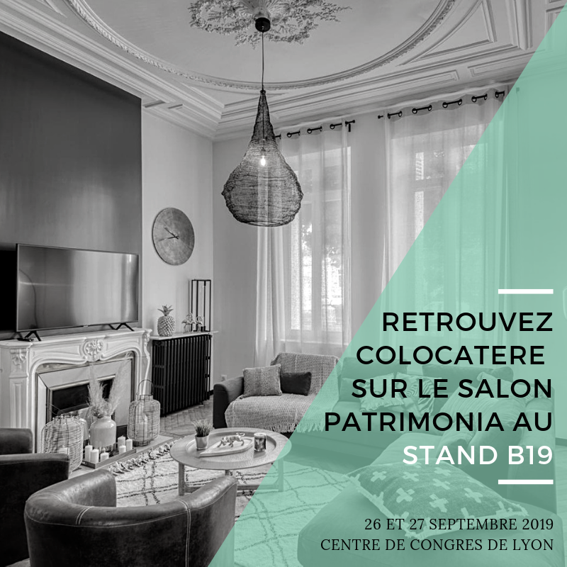 Colocatere's tweet photo. #SaveTheDate📆Retrouvez nos équipes @Colocatere au salon @PatrimoniaLyon les 26 et 27.09.2019 Stand B19 pour découvrir notre concept novateur d'investissement locatif clé en main et haut de gamme📊🏢#Investissement #Colocation #Patrimoine #CGP #CGPI #Immobilier #Finance https://t.co/ATIHmBWjbx
