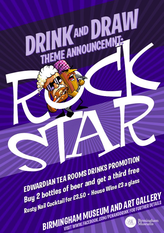 Theme announcement and drinks offers - see you in less than two weeks <a href="/BM_AG/">Birmingham Museum and Art Gallery</a> <a href="/ETRBirmingham/">Edwardian Tearooms</a>