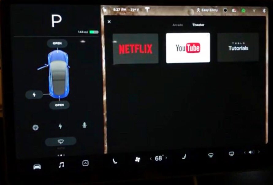 A11electric's tweet photo. No #enhancedsummon in the new v10 update. My thought is they wanted to get it out quickly so they didn’t include it with the early release. I think we will all see this update soon! I’ll be releasing my video on v10 later this morning. #tesla #Model3 https://t.co/SXw69Pptac