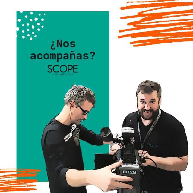 Scopeproduccion's tweet photo. ¡Seguimos dando caña! ¿Nos acompañas? #ScopeFamily #ScopeFacts #Camera #DirectorTécnico #ContentCooks #YesWeCook #Creativity https://t.co/4EkrlMvLoT